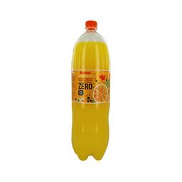 PRODUCTO ALCAMPO Refresco de naranja con gas Zero sin azúcares añadidos (8% zumo) botella 2 l