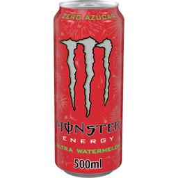 Monster Energy Ultra Watermelon Bebida Energética zero azúcar lata 50 cl