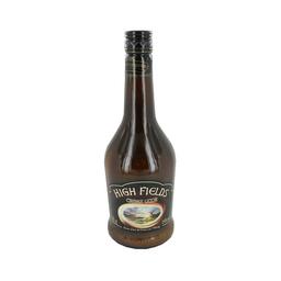 HIGHFIELDS Crema suave de licor con whisky HIGHFIELDS, botella de 70 cl.