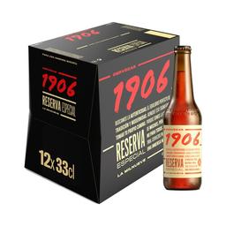 1906 Cervezas Reserva Especial pack de 12 botellines de 33 cl