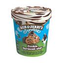 BEN & JERRY'S Tarrina de helado de nata con galletas y trocitos de chocolate sundae 427 ml