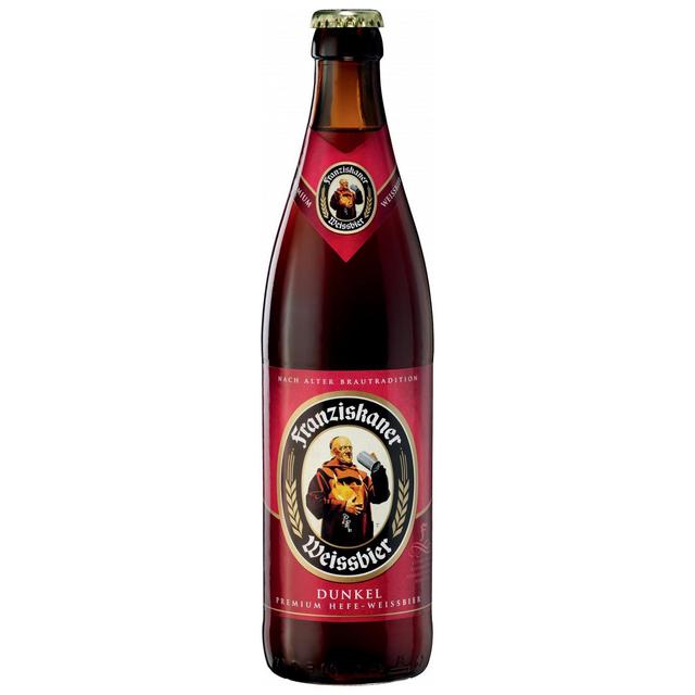Cerveza Franziskaner Dunkel botella 50 cl