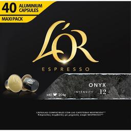 Café onyx compatible nespresso l'or, caja 40 uds