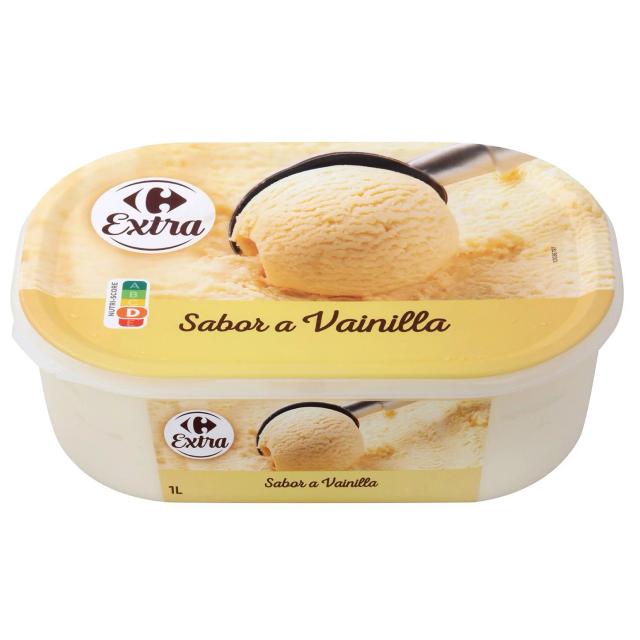Helado de vainilla Carrefour 480 g
