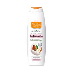 NATURAL HONEY Skin care Gel de baño o ducha hidratante con aceite de almendras dulces 650 ml