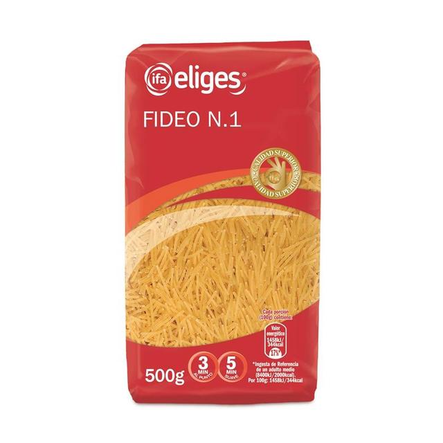 Fideo nº1 (mediano) IFA ELIGES bolsa 500 g