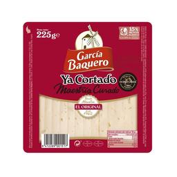 GARCÍA BAQUERO Queso curado de oveja, cabra y vaca Ya Cortado GARCÍA BAQUERO, cuña de 250 g