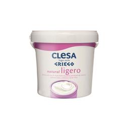 Yogur griego CLESA natural ligero cubo 900 g