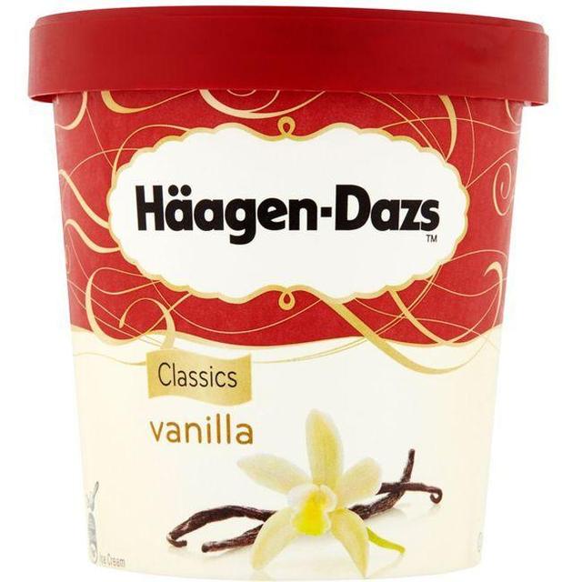 Helado de vainilla haagen dasz, tarrina 500 ml
