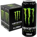 Monster Energy Green Bebida Energética pack de 4 latas 50 cl