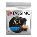 Café expresso descafeinado tassimo, paquete 16 uds