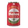 Cerveza Mahou 5 Estrellas sin gluten lata 33 cl