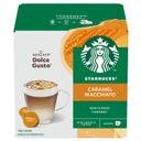 Cafe caramel macchiato en cápsulas Starbucks compatible con Nescafé Dolce Gusto 12 ud
