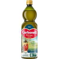 Aceite de oliva virgen extra picual carbonell, botella 1 litro