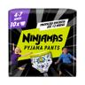 DODOT Ninjamas Pañal branguita unisex para pijama para niños de 4-7 años o de 17 a 30 kg 10 uds