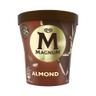 MAGNUM Tarrina de helado de vainilla, trocitos de almendras y láminas de chocolate con leche 440 ml