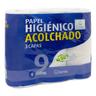 Papel higiénico Lanta 9 rollos triple capa acolchado