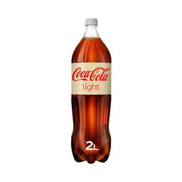 COCA COLA LIGHT Refresco de cola Light sin azúcar y sin cafeína botella de 2 l