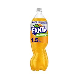 FANTA Refresco de naranja sin azúcares añadidos botella de 1,5 l