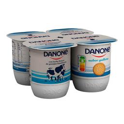DANONE Yogur con sabor a galleta 4 x 120 g
