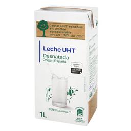 Leche desnatada brik 1 l