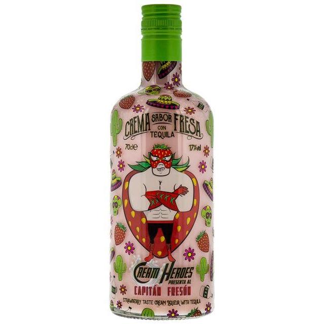 Crema capitan freson cream heroes, botella 70 cl