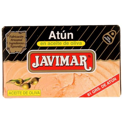 JAVIMAR Atún en aceite de oliva lata de 81 g
