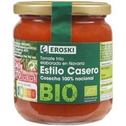 Tomate frito casero eroski bio, frasco 340 g