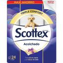 Papel higiénico Acolchado Scottex 24 rollos