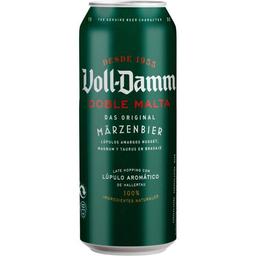 Cerveza volldamm, lata 50 cl