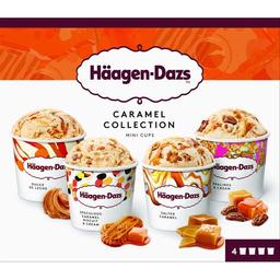 Mini cups de caramelo collection haagen dazs, 4 uds, caja 321 g
