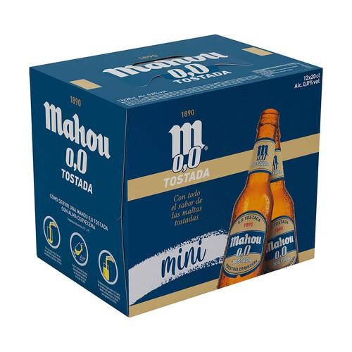 MAHOU 0.0 Tostada pack 12 bot. x 20 cl. 