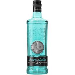 Ginebra puerto de indias, botella 70 cl