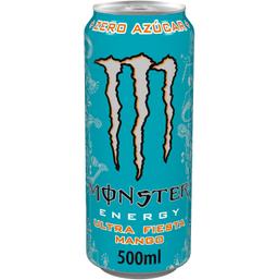 Monster Energy Bebida Energética ultra fiesta mango zero azúcar lata 50 cl