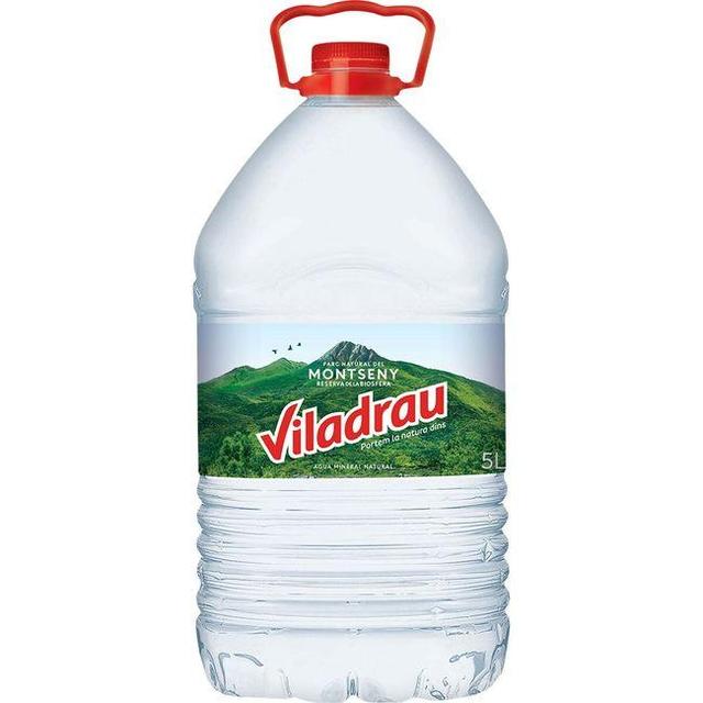 Agua mineral viladrau, garrafa 5 litros