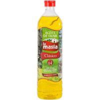 Aceite de oliva 0,4º la masia, botella 1 litro