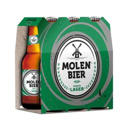 Cerveza rubia MOLEN BIER vidrio pack 6x25 cl