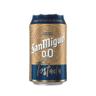 SAN MIGUEL Cerveza tostada sin alcohol (0,0% Vol.) lata de 33 cl