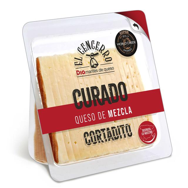 Queso curado cortado El Cencerro 250 g