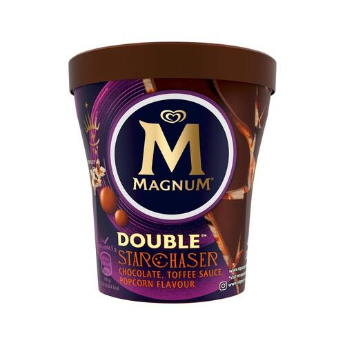 MAGNUM Tarrina de helado starchaser sabor chololate, toffee y palomitas 440 ml