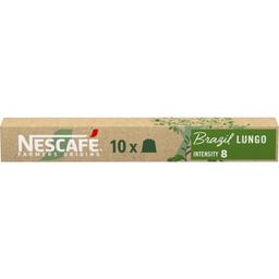 Café en cápsulas lungo natural de Brasil Nescafé compatibles con Nespresso 10 ud