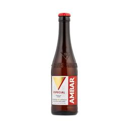 AMBAR LONG NECK  Cerveza Especial botella de 33 cl