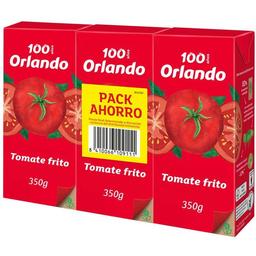 Tomate frito orlando, pack 3x350 g