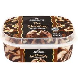 Tarrina 3 Chocolates 900 Ml