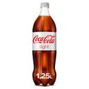 Refresco de cola light Coca-Cola botella 1.25 l