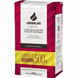 Café molido natural candelas, paquete 500 g