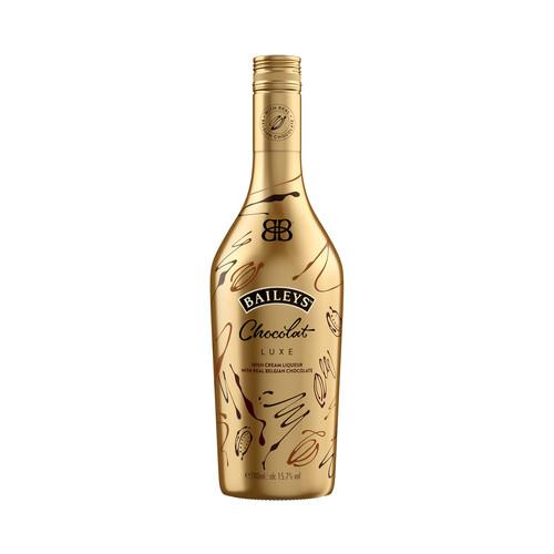BAILEYS Chocolat luxe Crema licor de whisky irlandes con auténtico chocolate belga botella de 70 cl