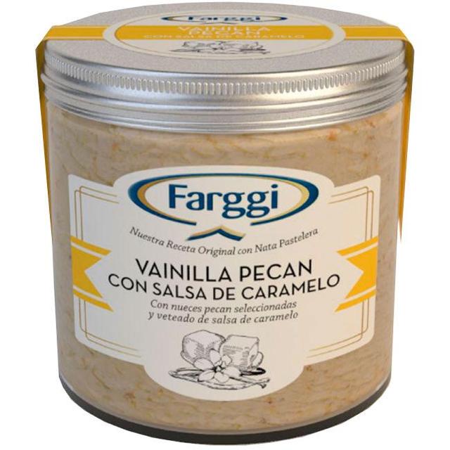 Helado de vainilla farggi, tarrina 450 ml