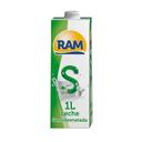 Leche semidesnatada ram, brik 1 litro