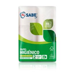 Papel higiénico IFA SABE 6 rollos 2 capas